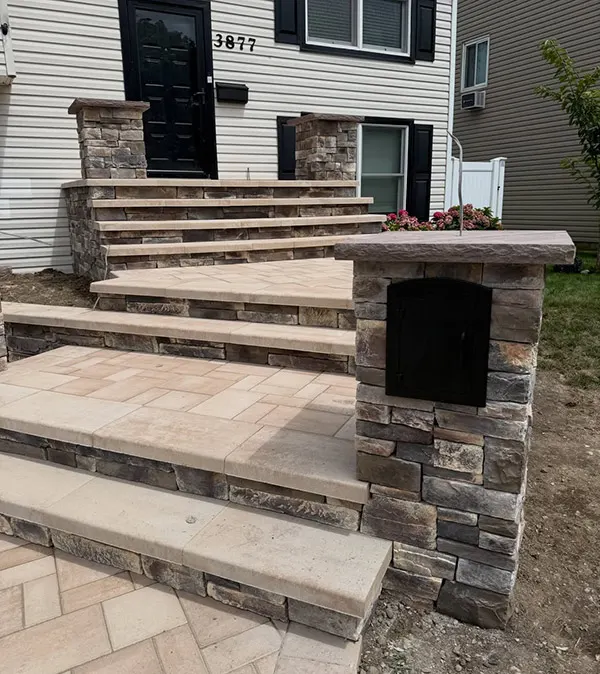Steps and stoops masonry services